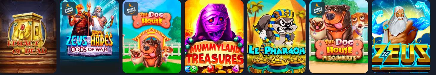 Lootrun Casino: популярные слоты с бонусами